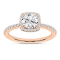 Halo Engagement Ring (Round)