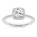 Halo Engagement Ring (Round)