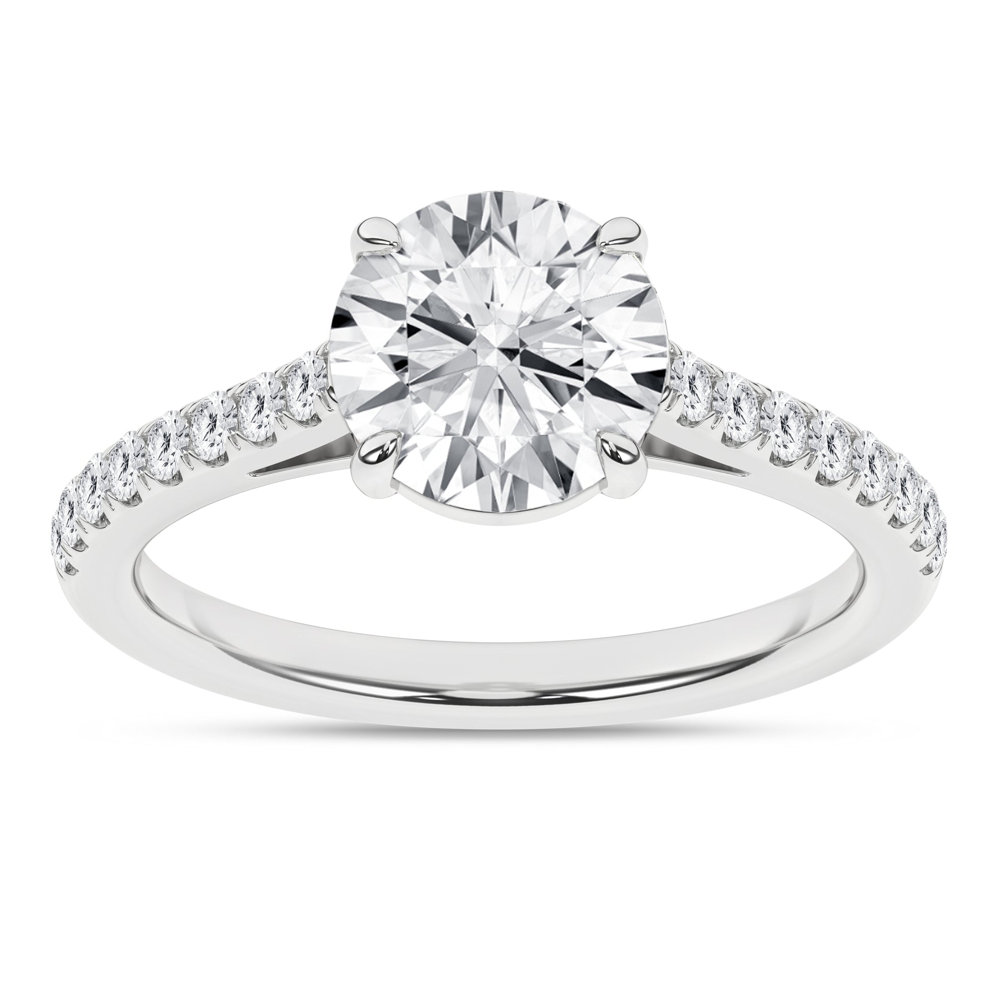 Opaline Vesper 14K White Gold Lab Grown Diamond Ring