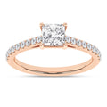 Elysian Luminara 14K Rose Gold Lab Grown Diamond Ring