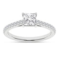 Zenith Apollo 14K White Gold Lab Grown Diamond Ring