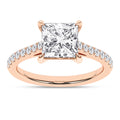 Celestia Valerian 14K Rose Gold Lab Grown Diamond Ring