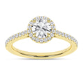 Halo Engagement Ring (Round)