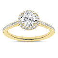 Halo Engagement Ring (Round)