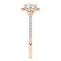 Halo Engagement Ring (Round)