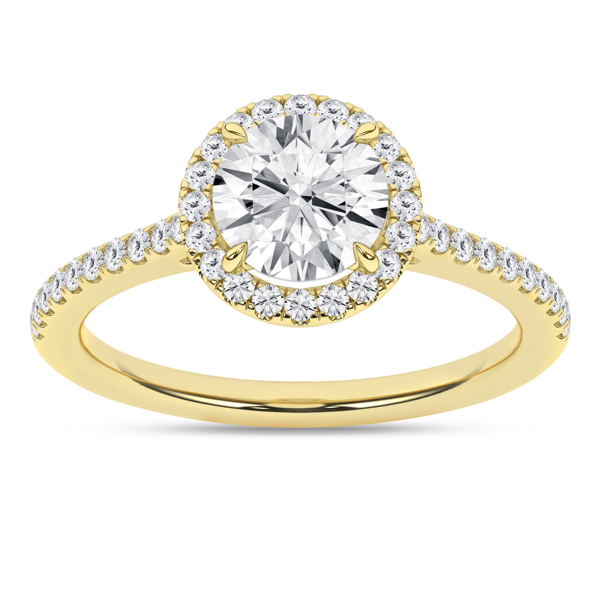 Calypso Isolde 14K Yellow Gold Lab Grown Diamond Ring