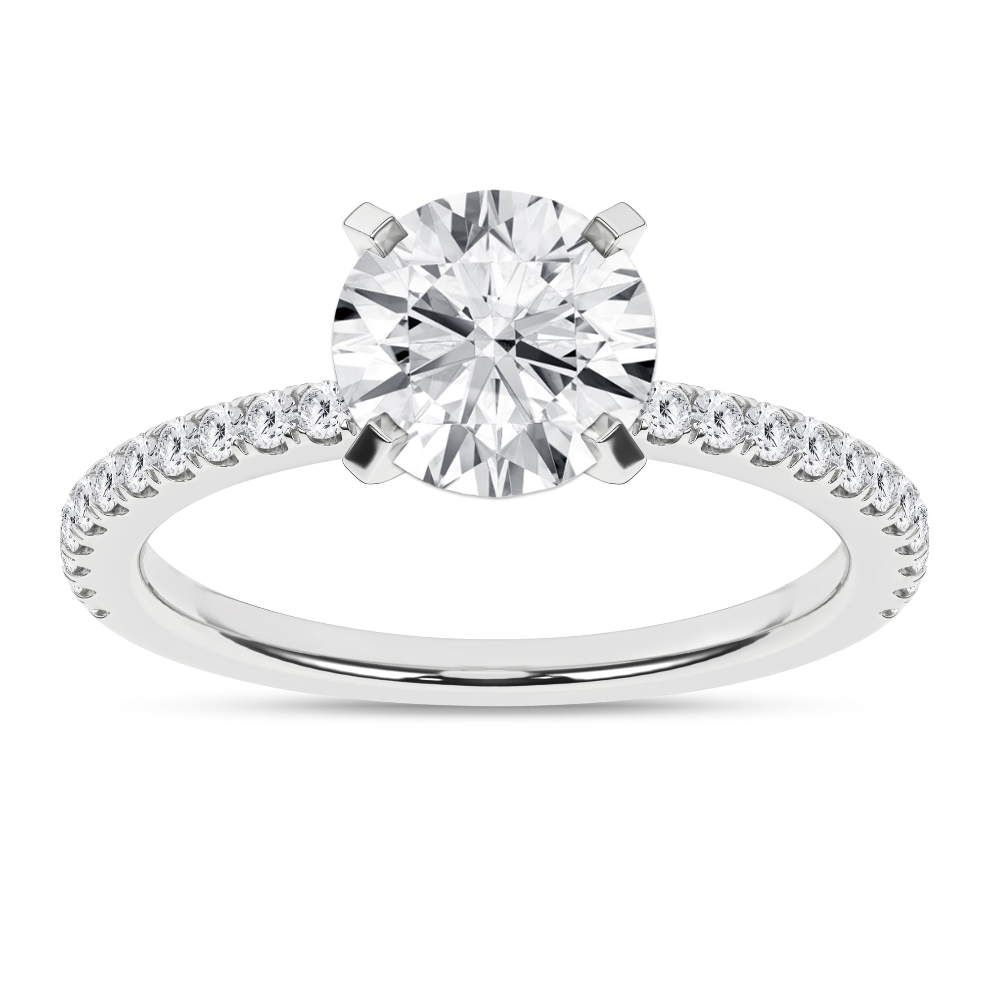 Classic Engagement Ring (Round)