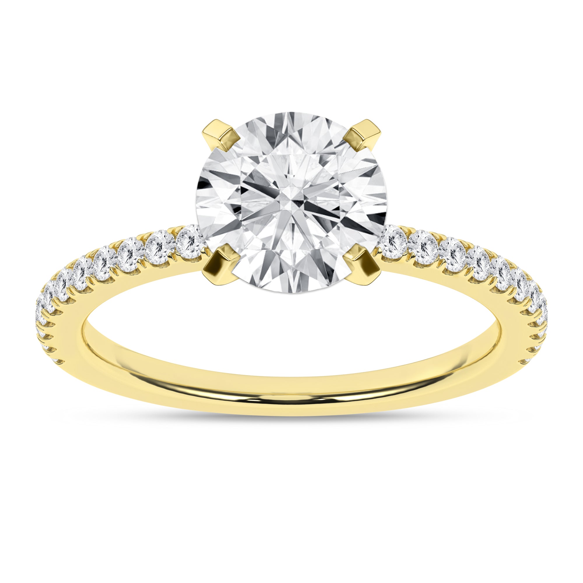 Classic Engagement Ring (Round)