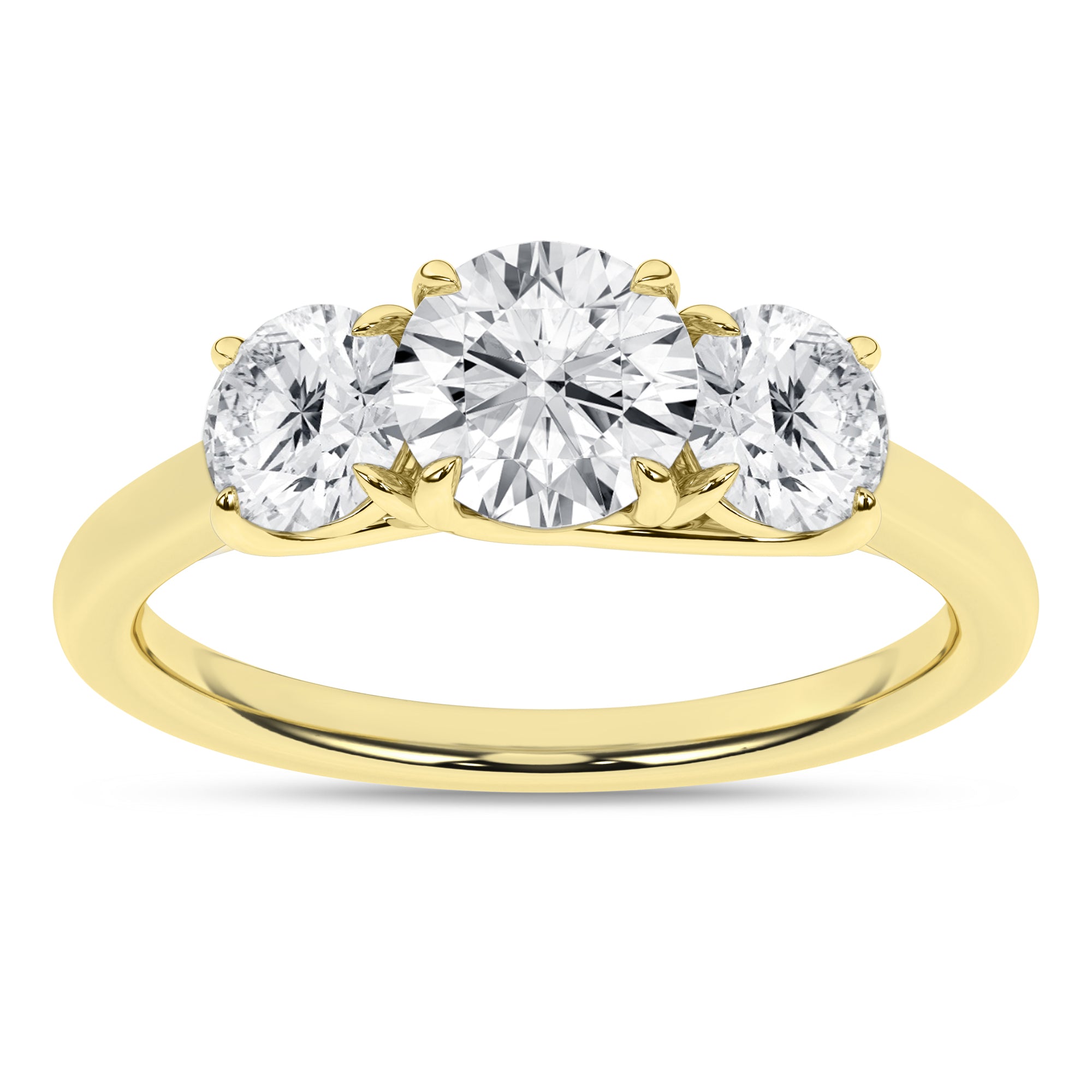 3-Stone Ring (Round)