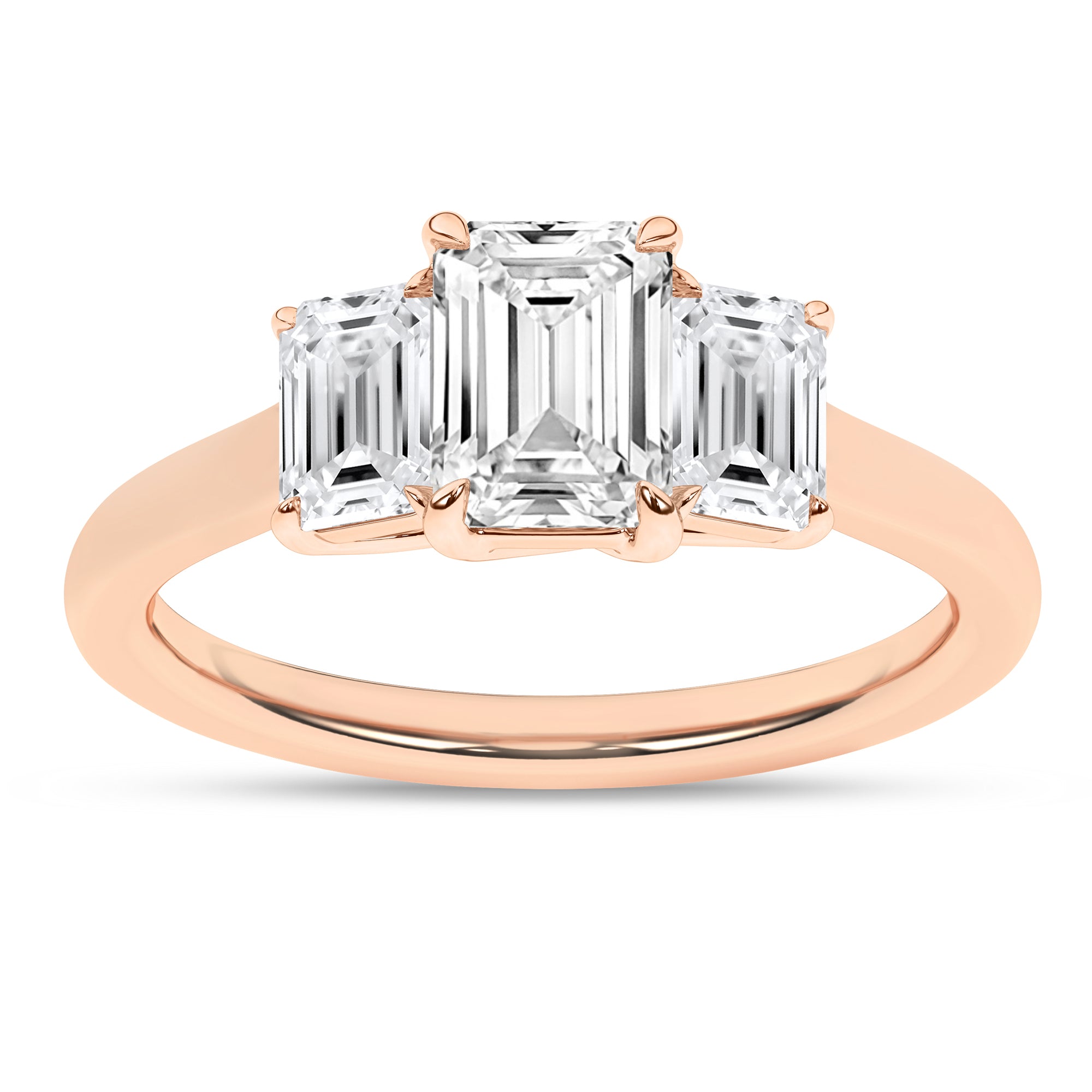 3-Stone Ring (Emerald)