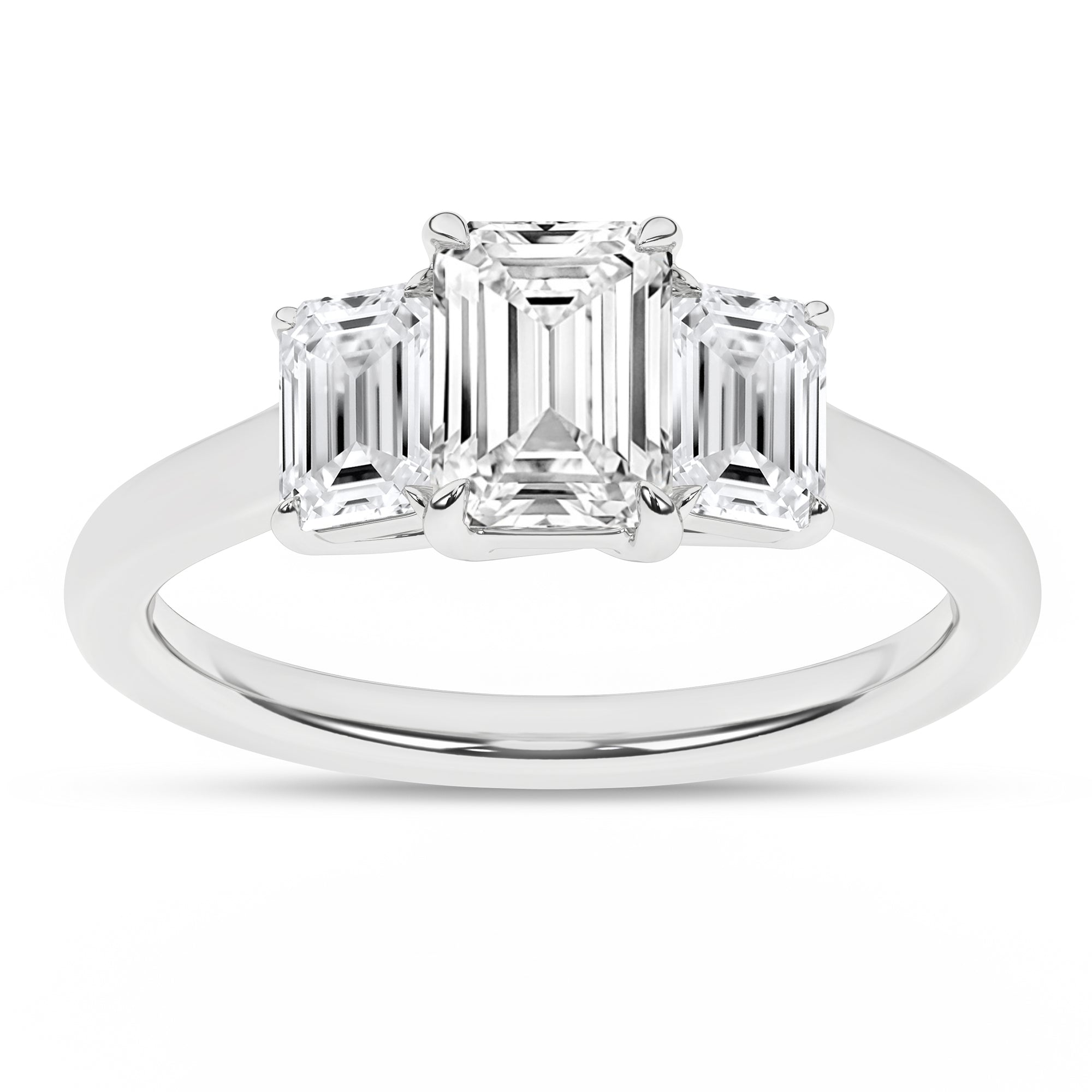 3-Stone Ring (Emerald)