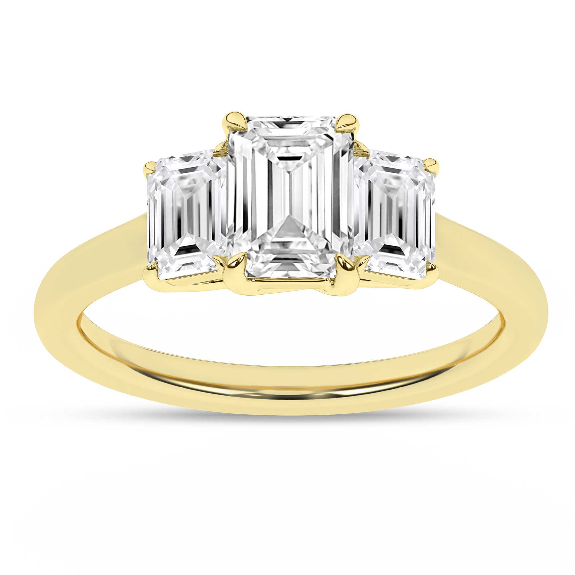 3-Stone Ring (Emerald)