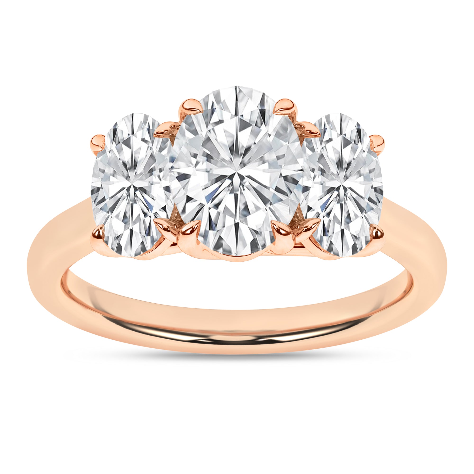 Nerida Odessa 14K Rose Gold Lab Grown Diamond Ring