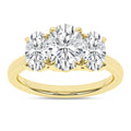 Sable Swan 14K Yellow Gold Lab Grown Diamond Ring