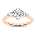 Juniper Lorelei 14K Rose Gold Lab Grown Diamond Ring