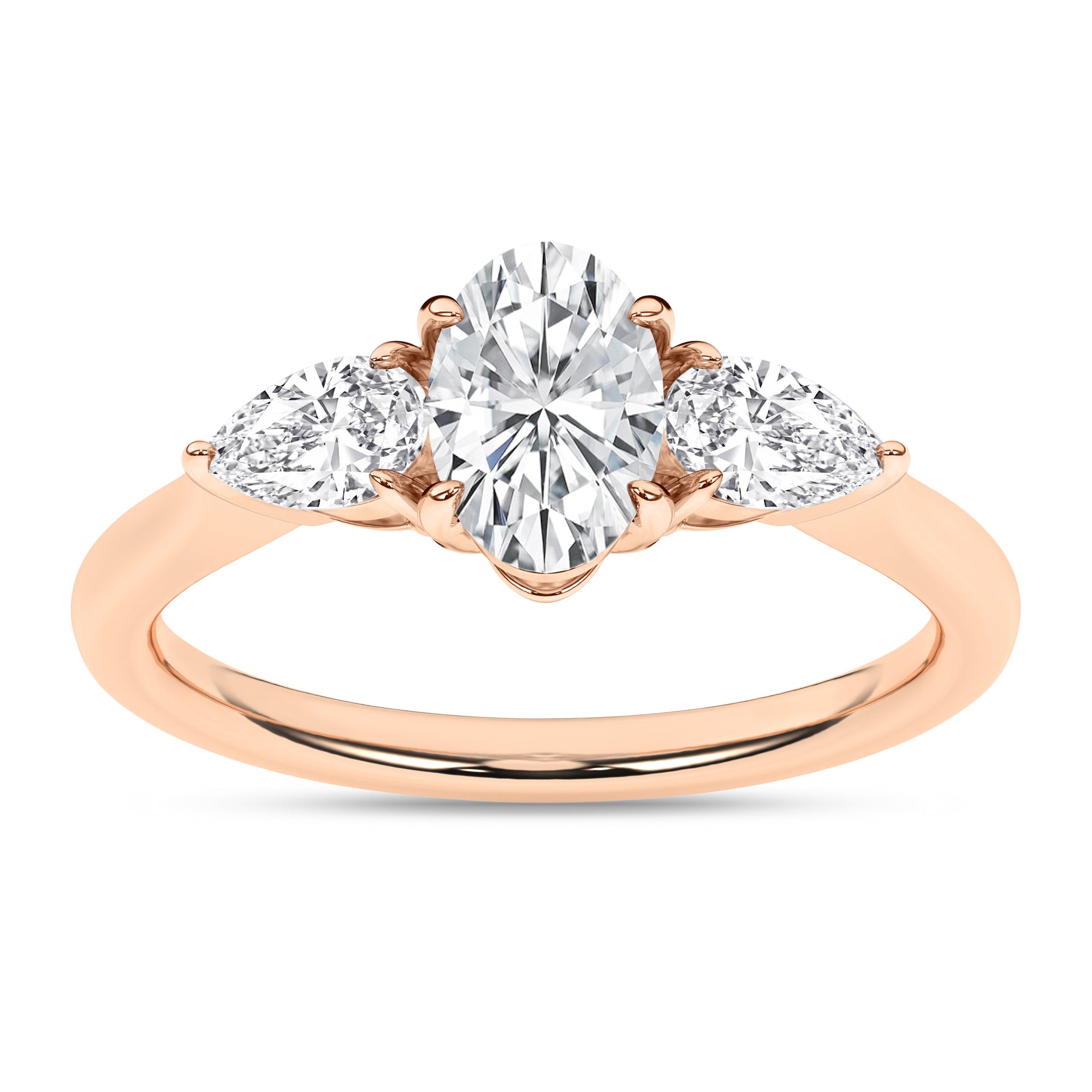 Juniper Lorelei 14K Rose Gold Lab Grown Diamond Ring