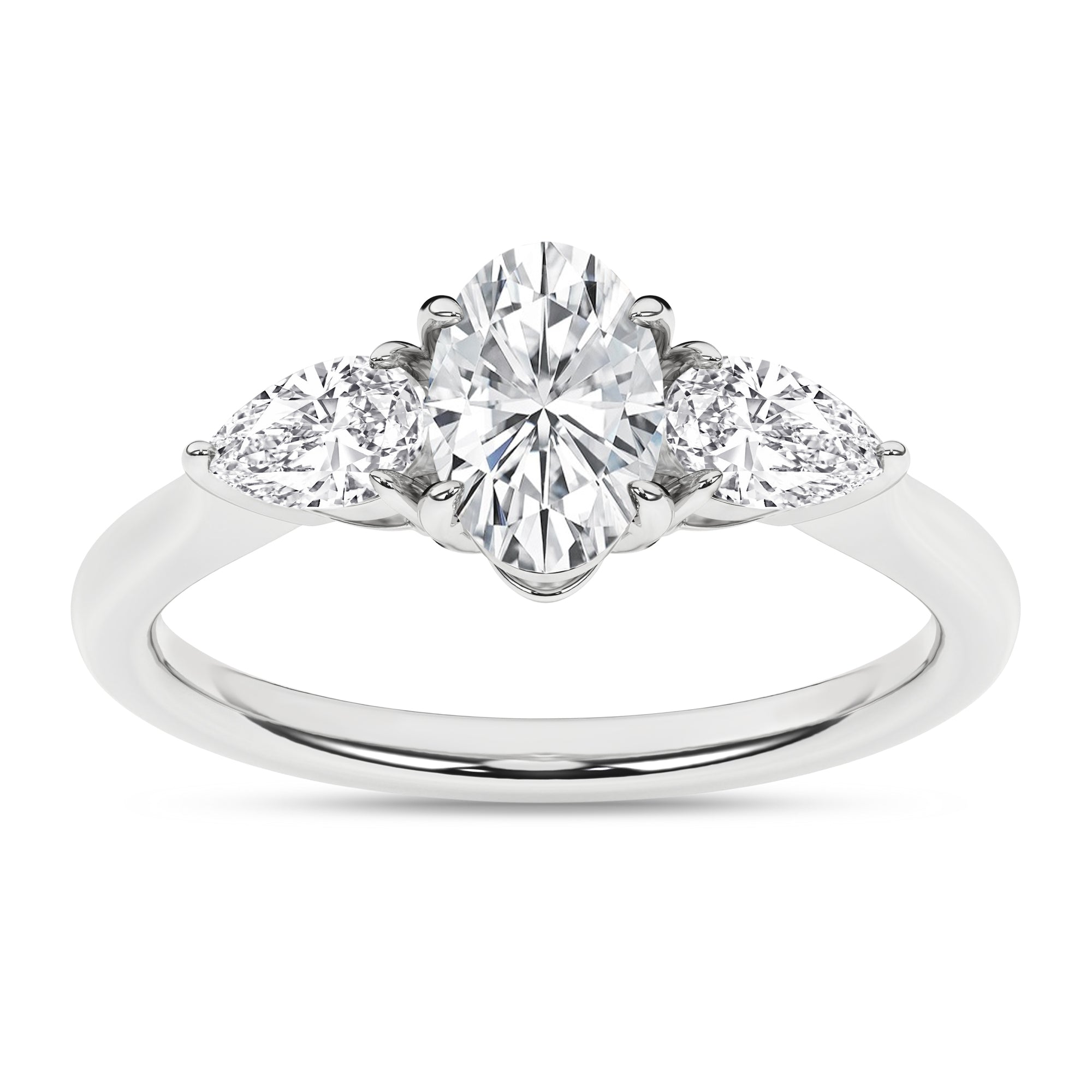 Hera Ione 14K White Gold Lab Grown Diamond Ring