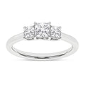 3-Stone Ring (Princess)