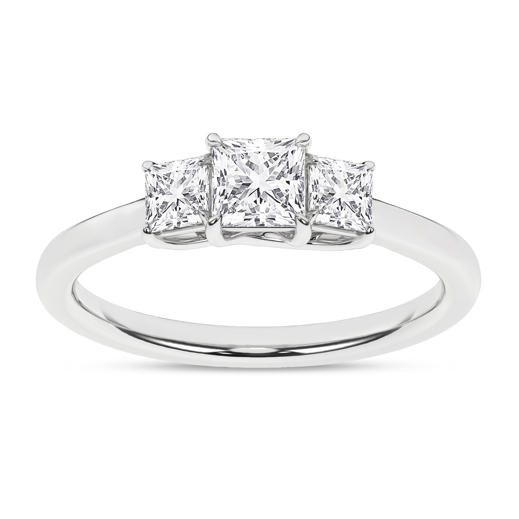 3-Stone Ring (Princess)