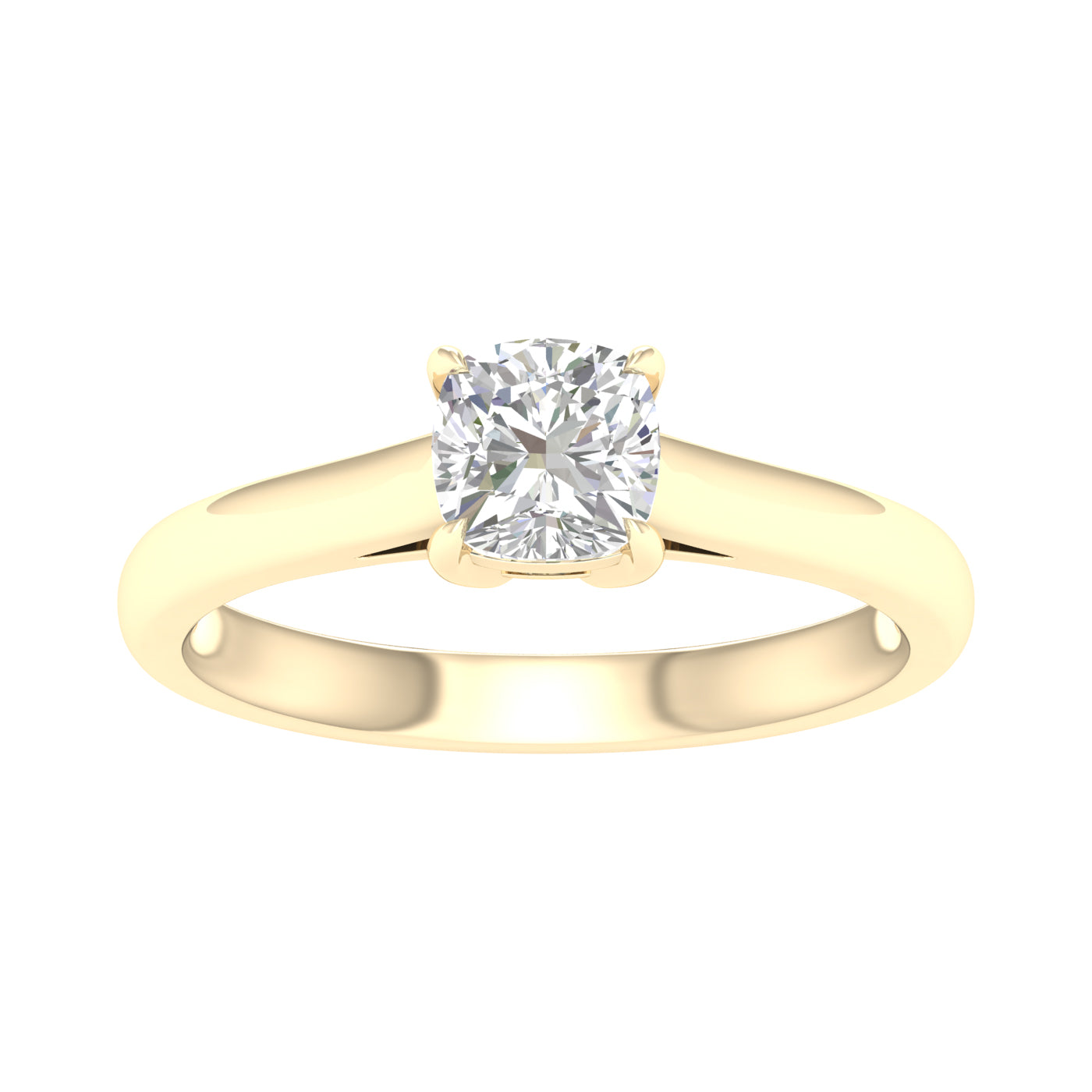 Solitaire Ring (Cushion)