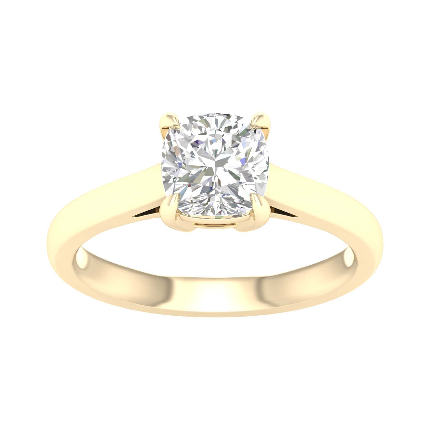 Solitaire Ring (Cushion)