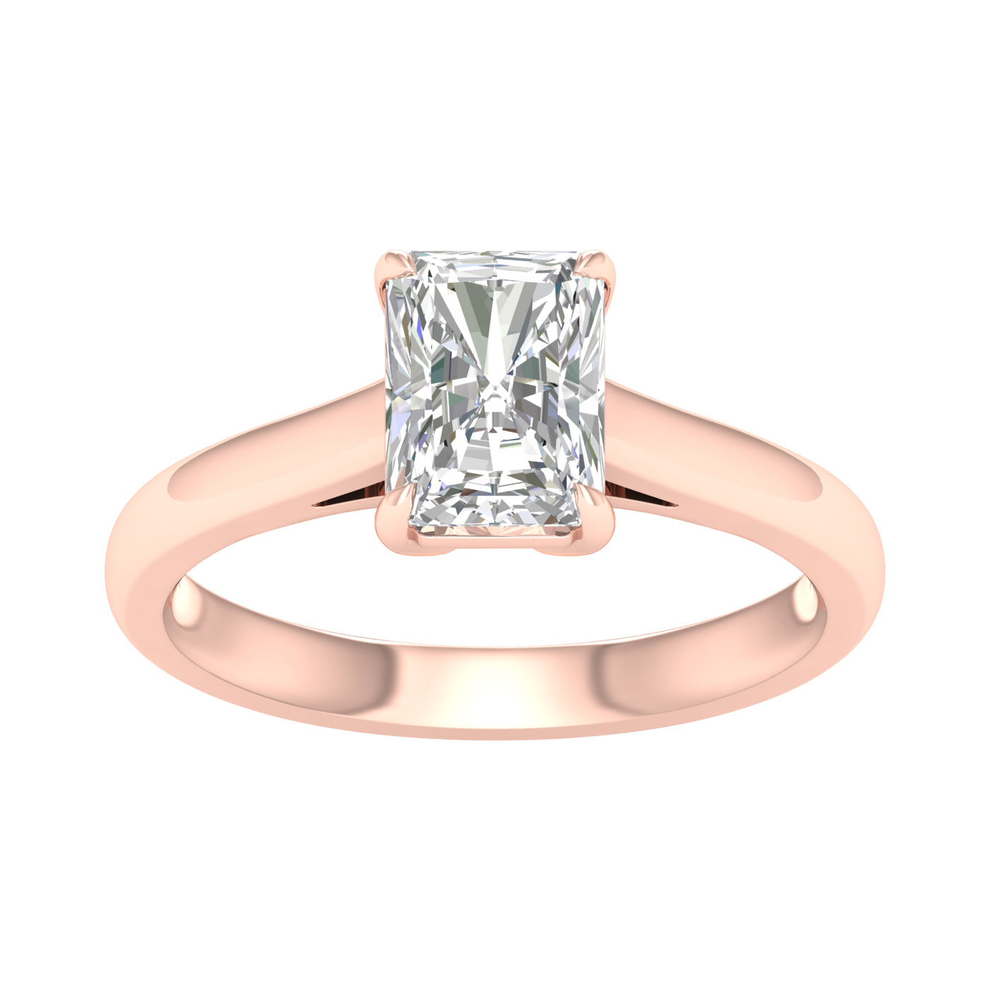 Solitaire Ring (Radiant)