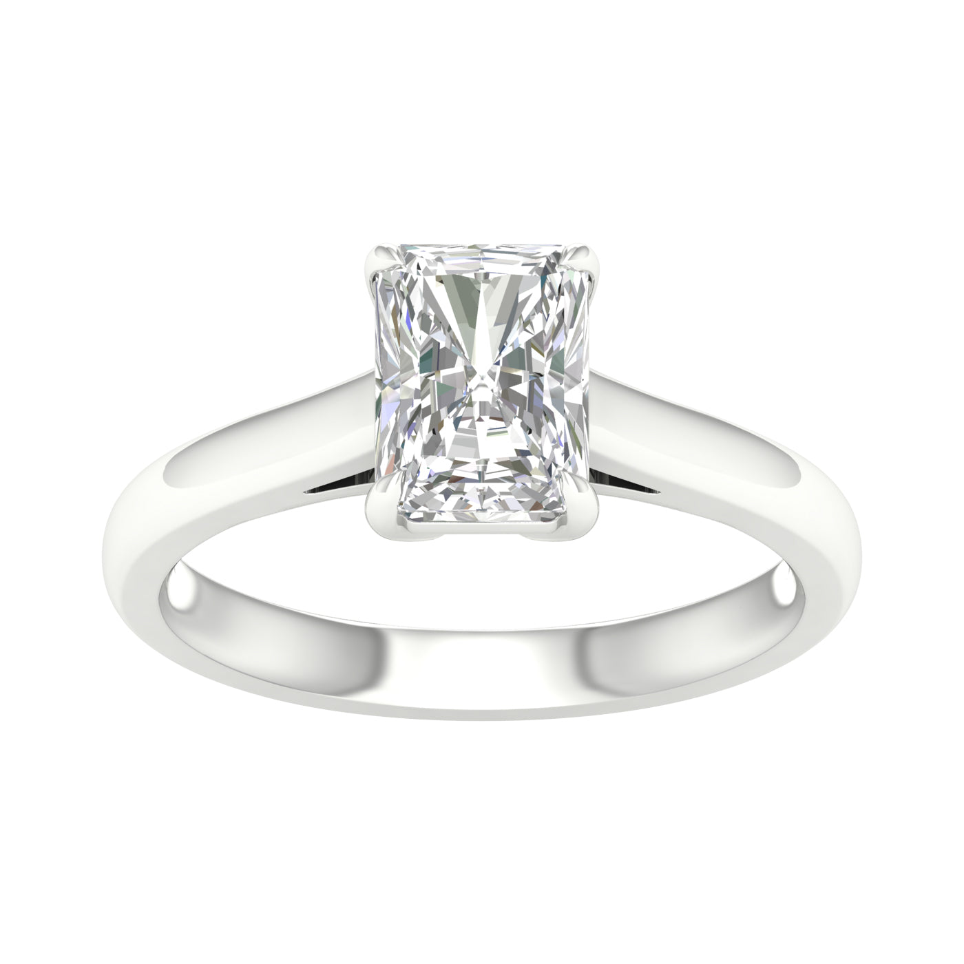 Solitaire Ring (Radiant)