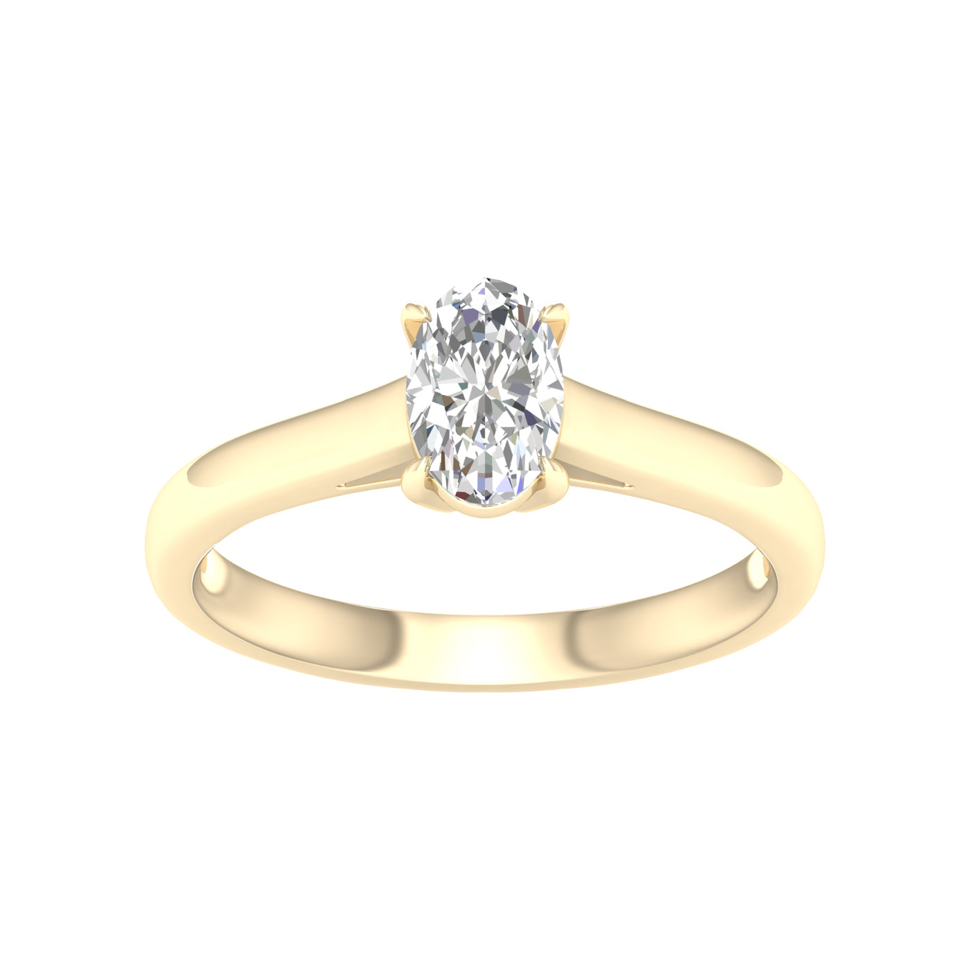 Solitaire Ring (Oval)