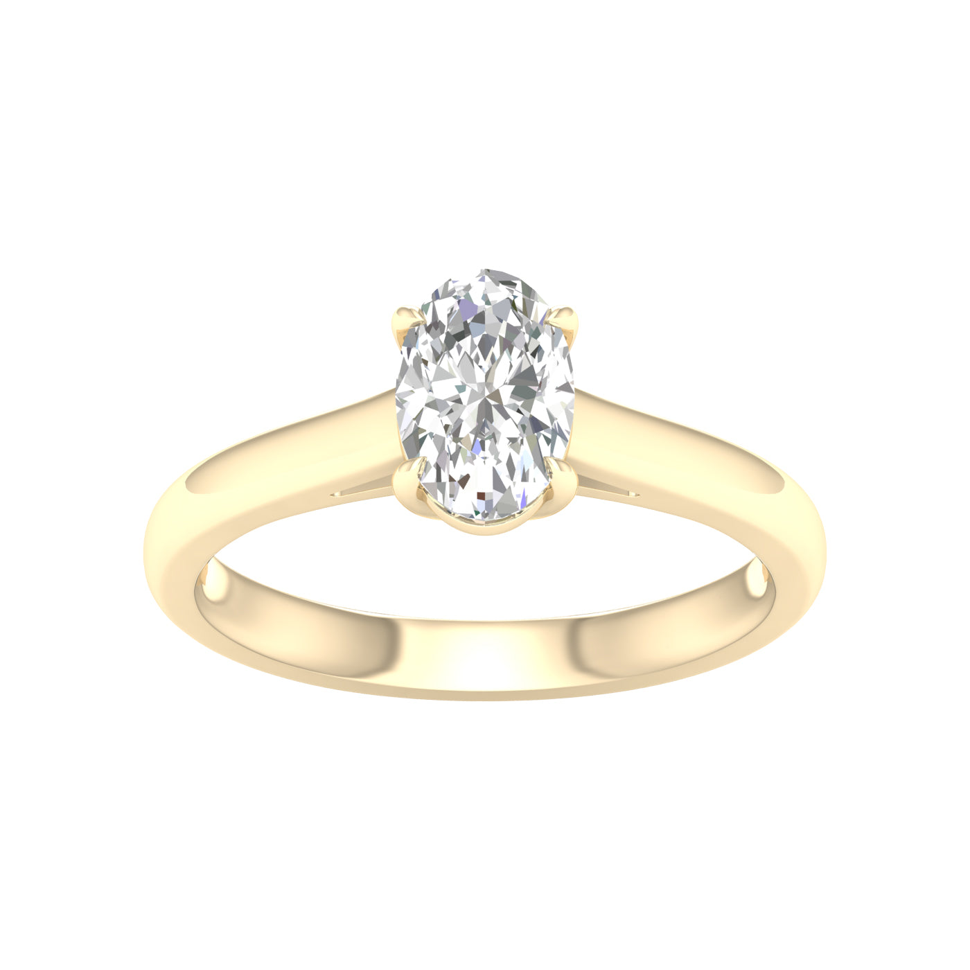Solitaire Ring (Oval)