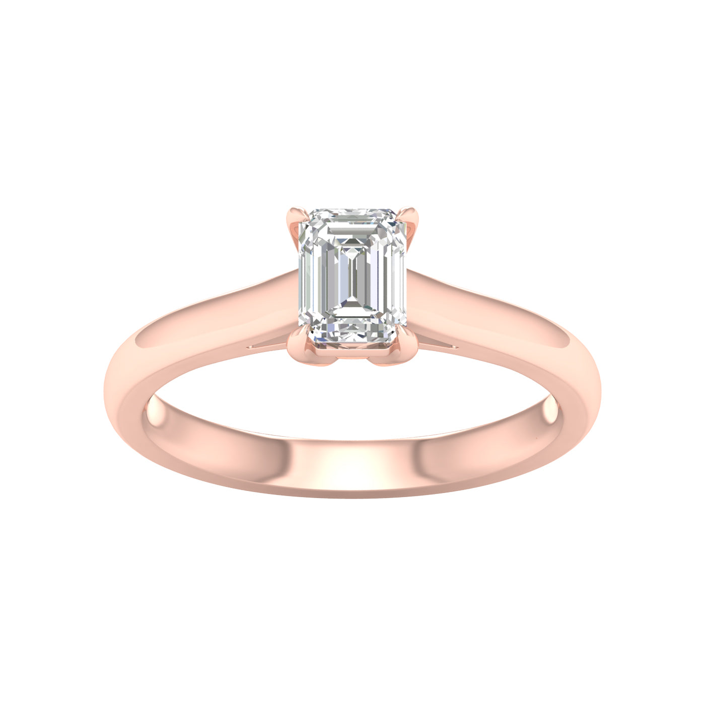 Solitaire Ring (Emerald)