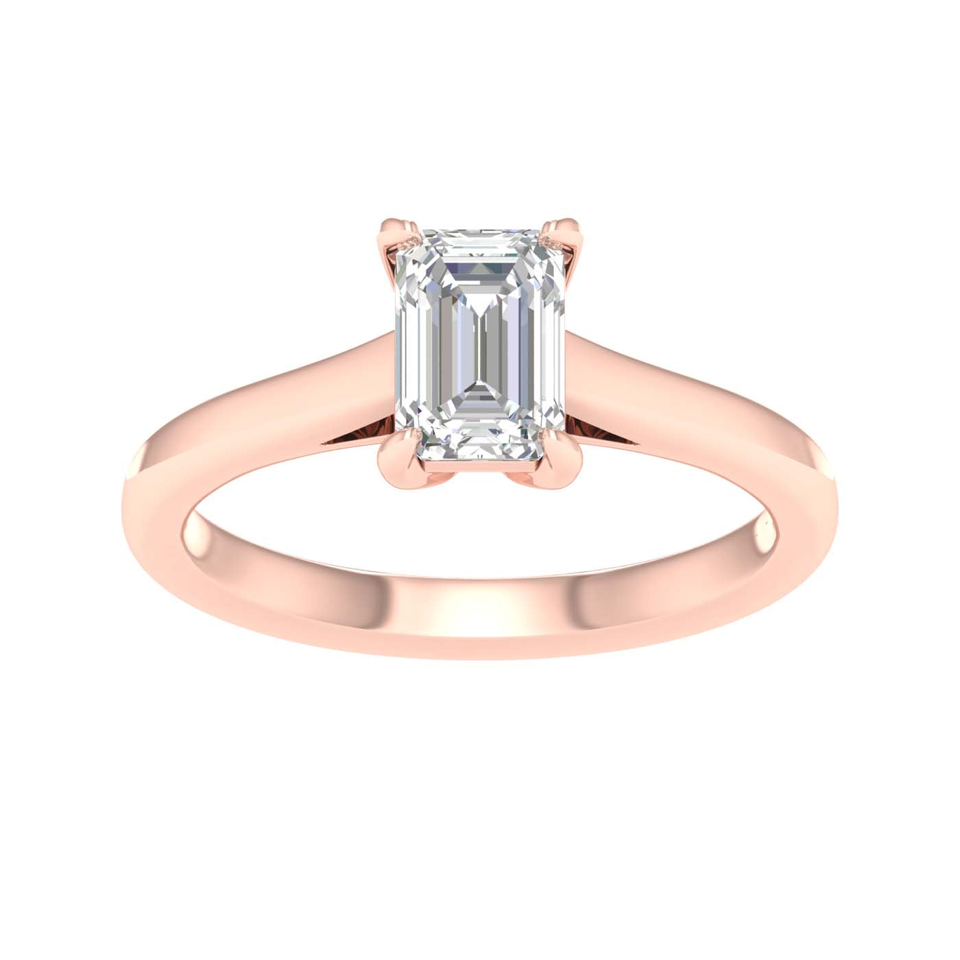 Solitaire Ring (Emerald)