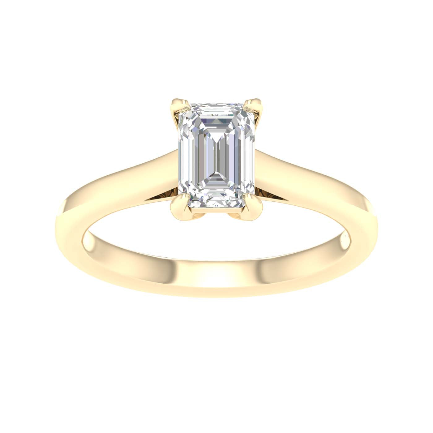Solitaire Ring (Emerald)