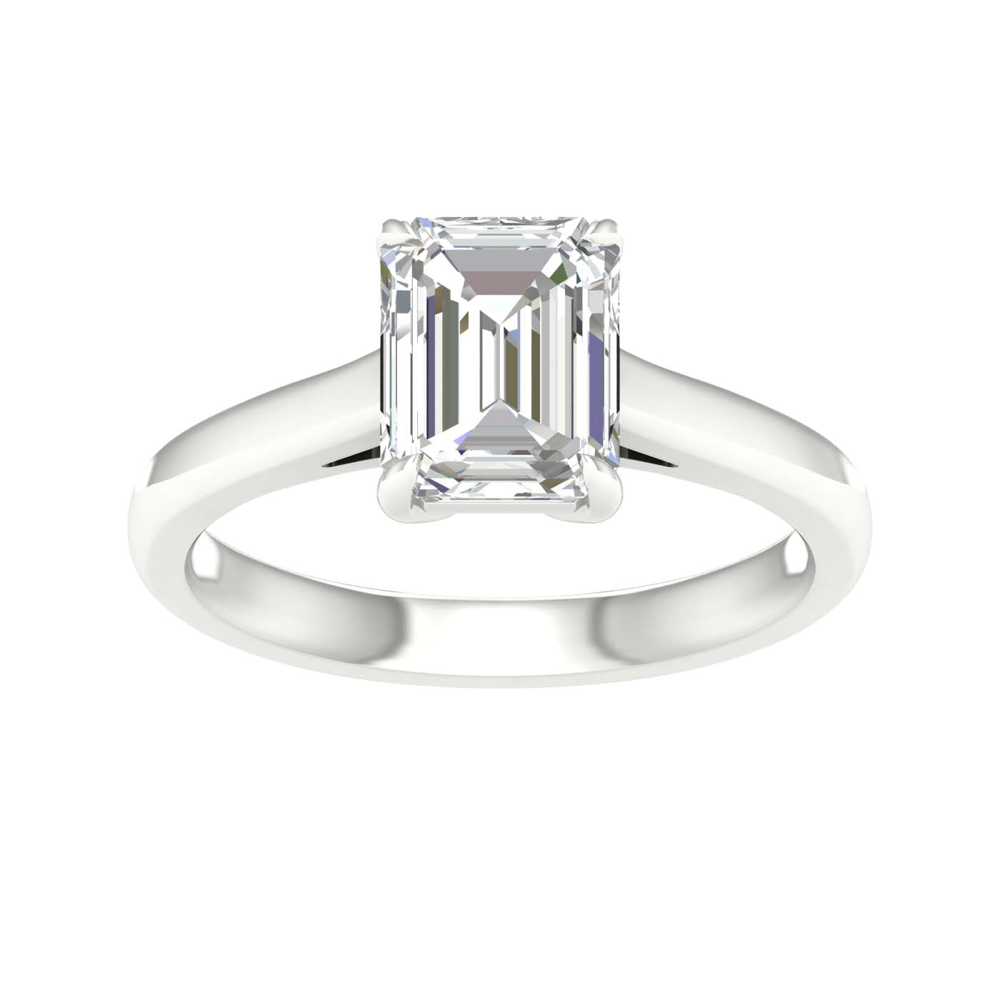 Solitaire Ring (Emerald)