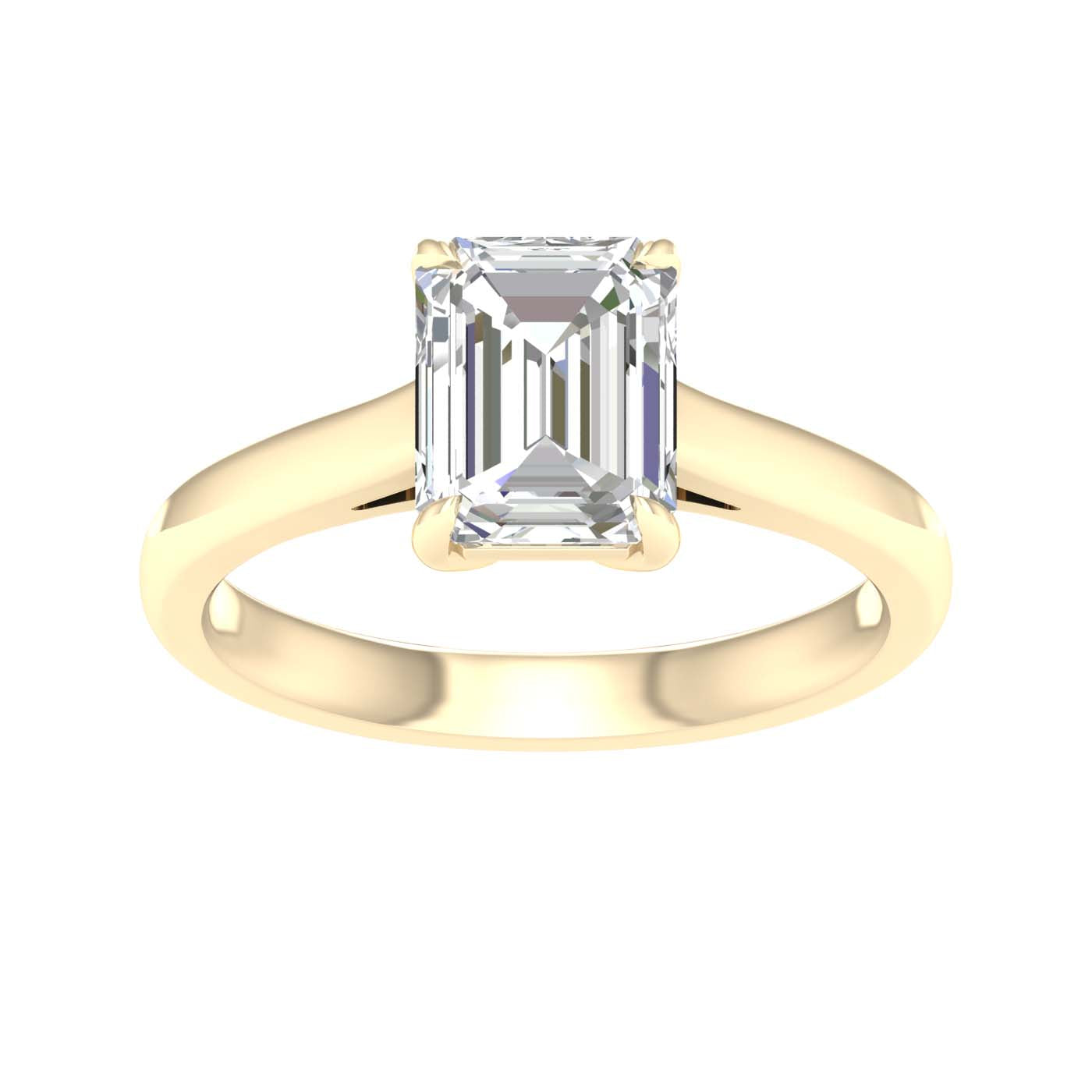 Solitaire Ring (Emerald)