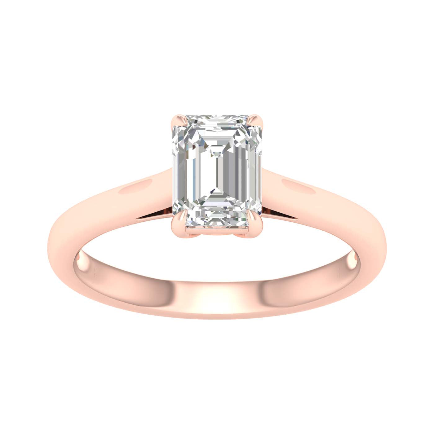 Solitaire Ring (Emerald)