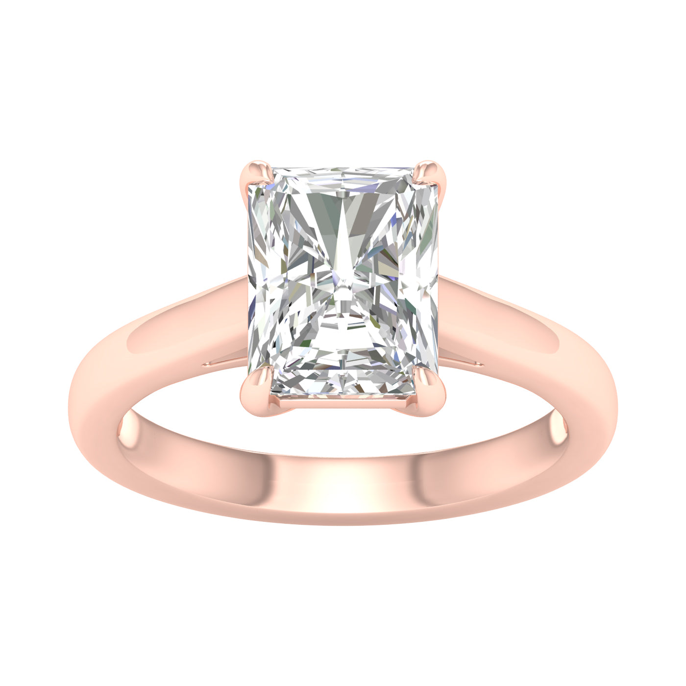 Solitaire Ring (Radiant)