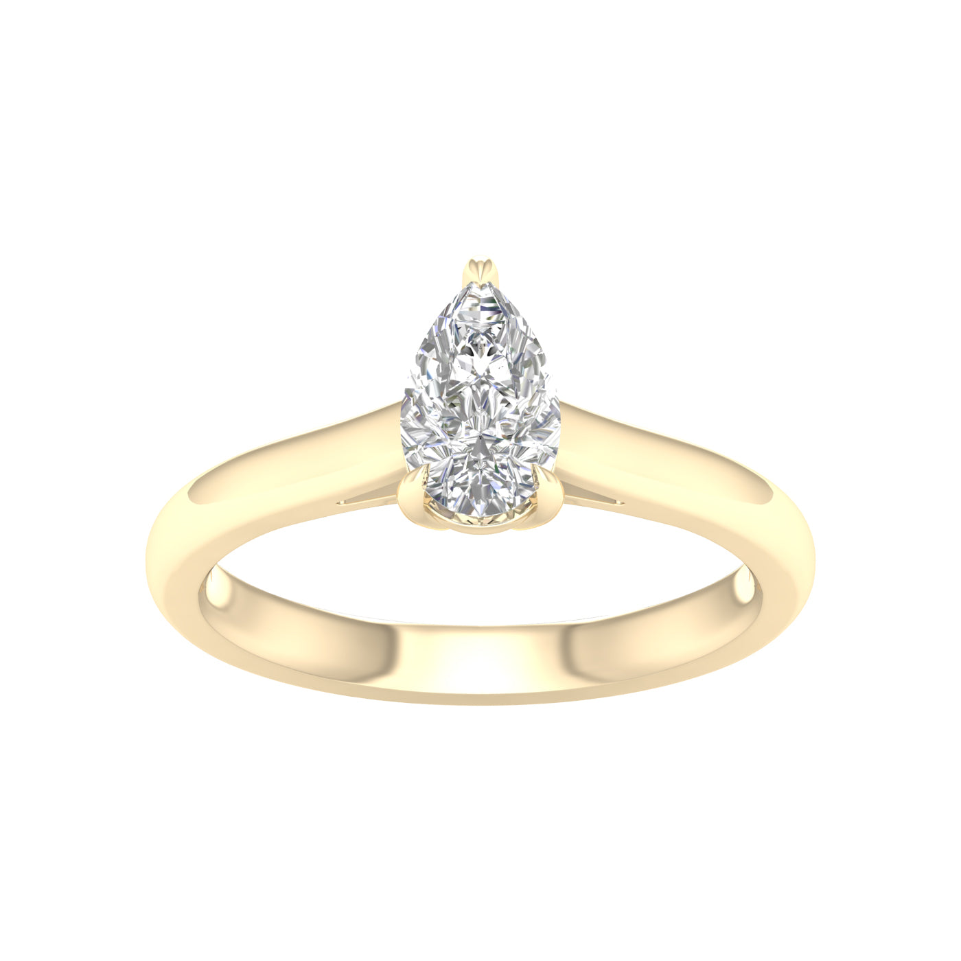 Solitaire Ring (Pear)