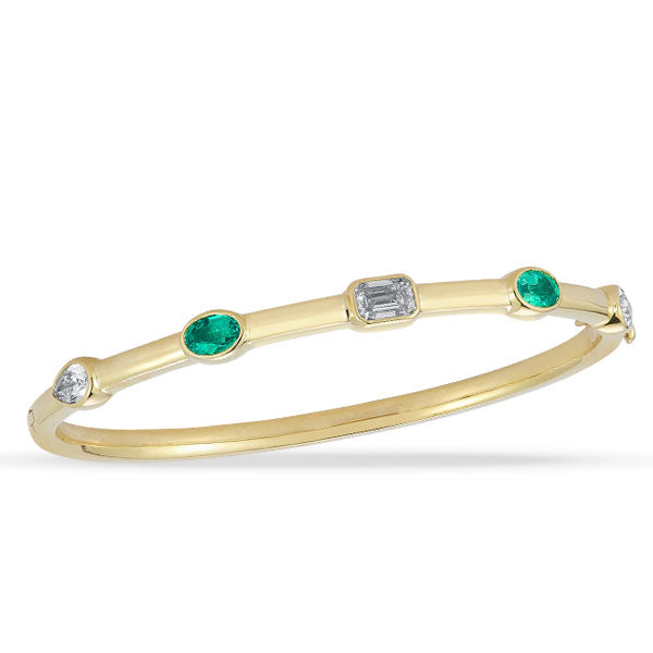 Verdant Luxe Lab Grown Bangle 2.5tgw