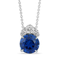 Sapphire Radiance 1.94 TGW Lab-Grown pendant necklace