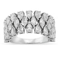 Lab Grown Diamond Cluster Ring