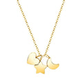 Heart, Star, and Moon Pendant