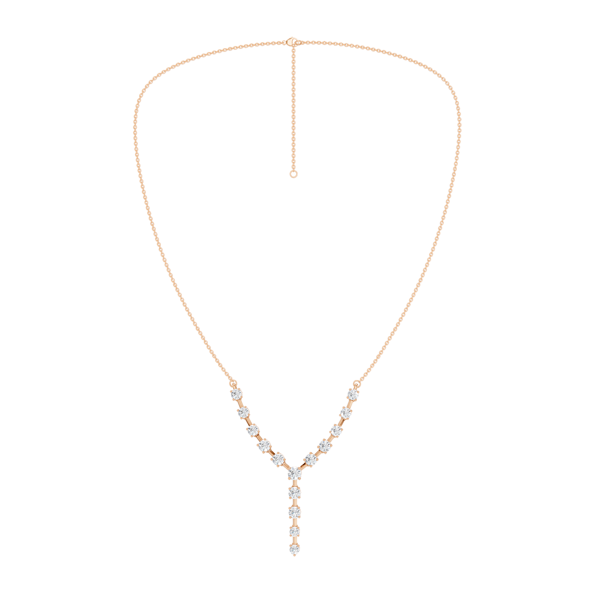 Diamond Y-Necklace