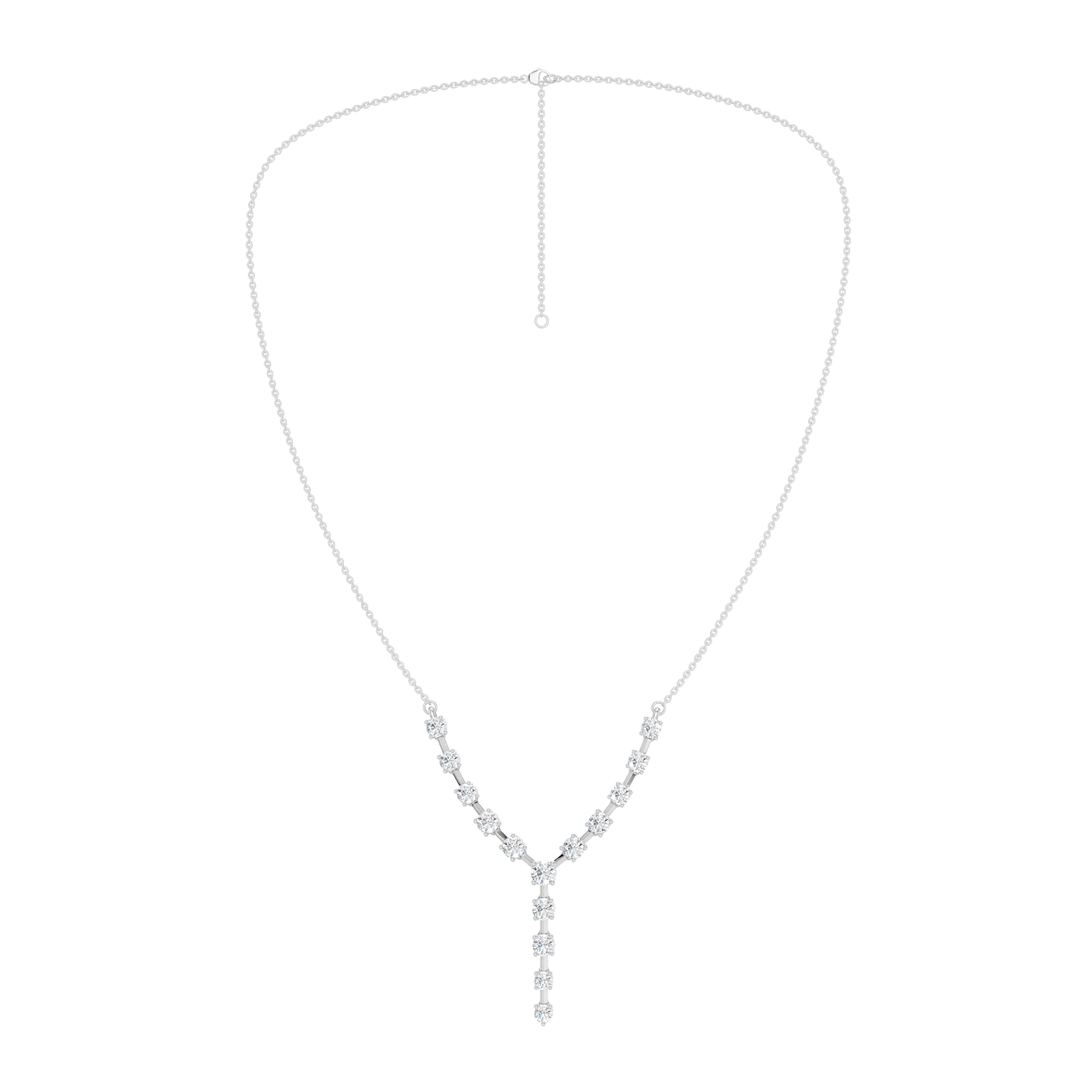 Diamond Y-Necklace