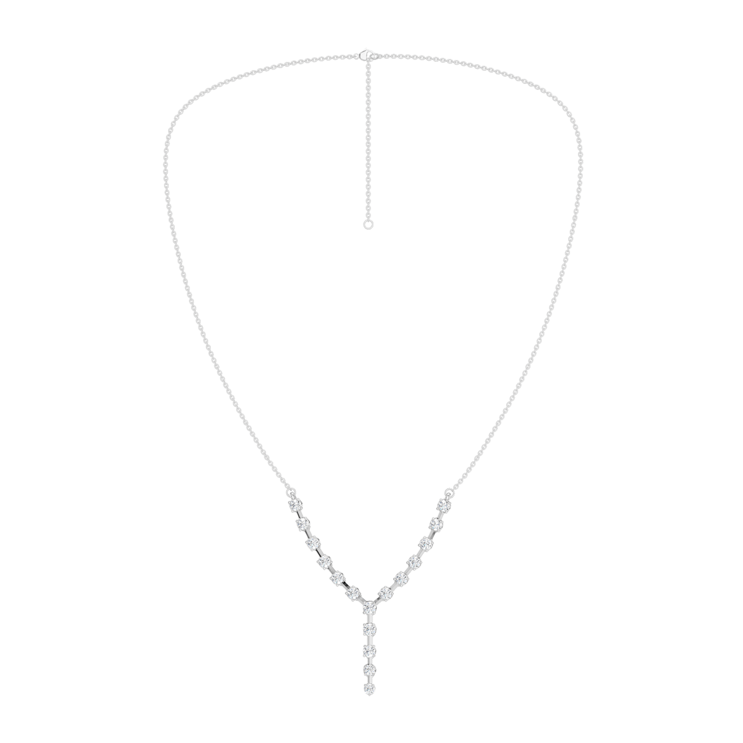 Diamond Y-Necklace