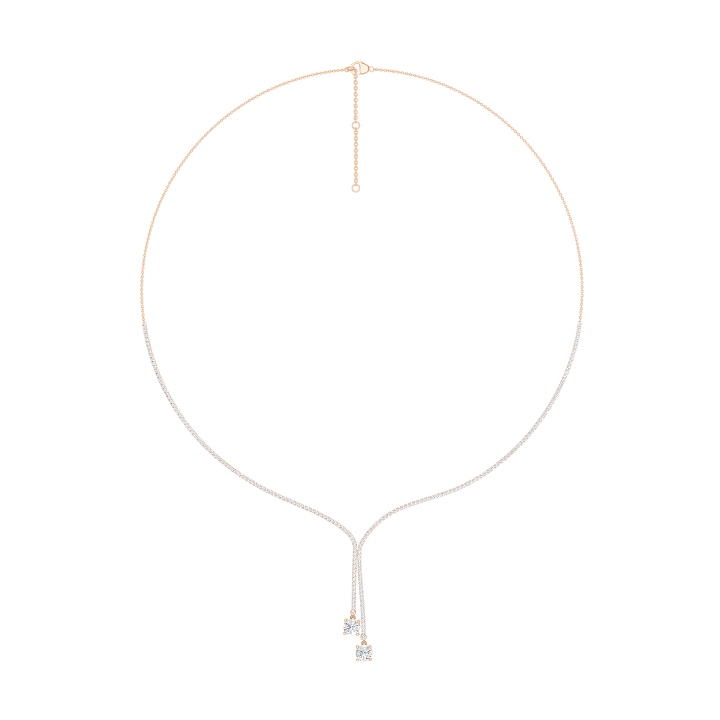 Diamond Lariat Y-Necklace