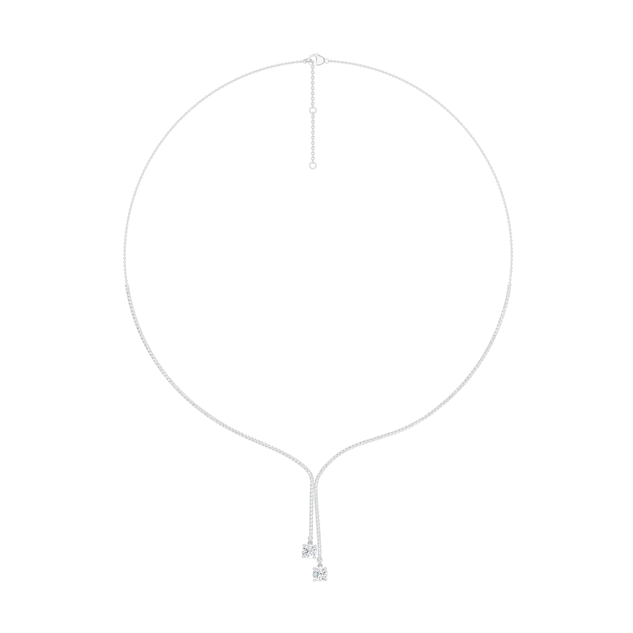 Diamond Lariat Y-Necklace