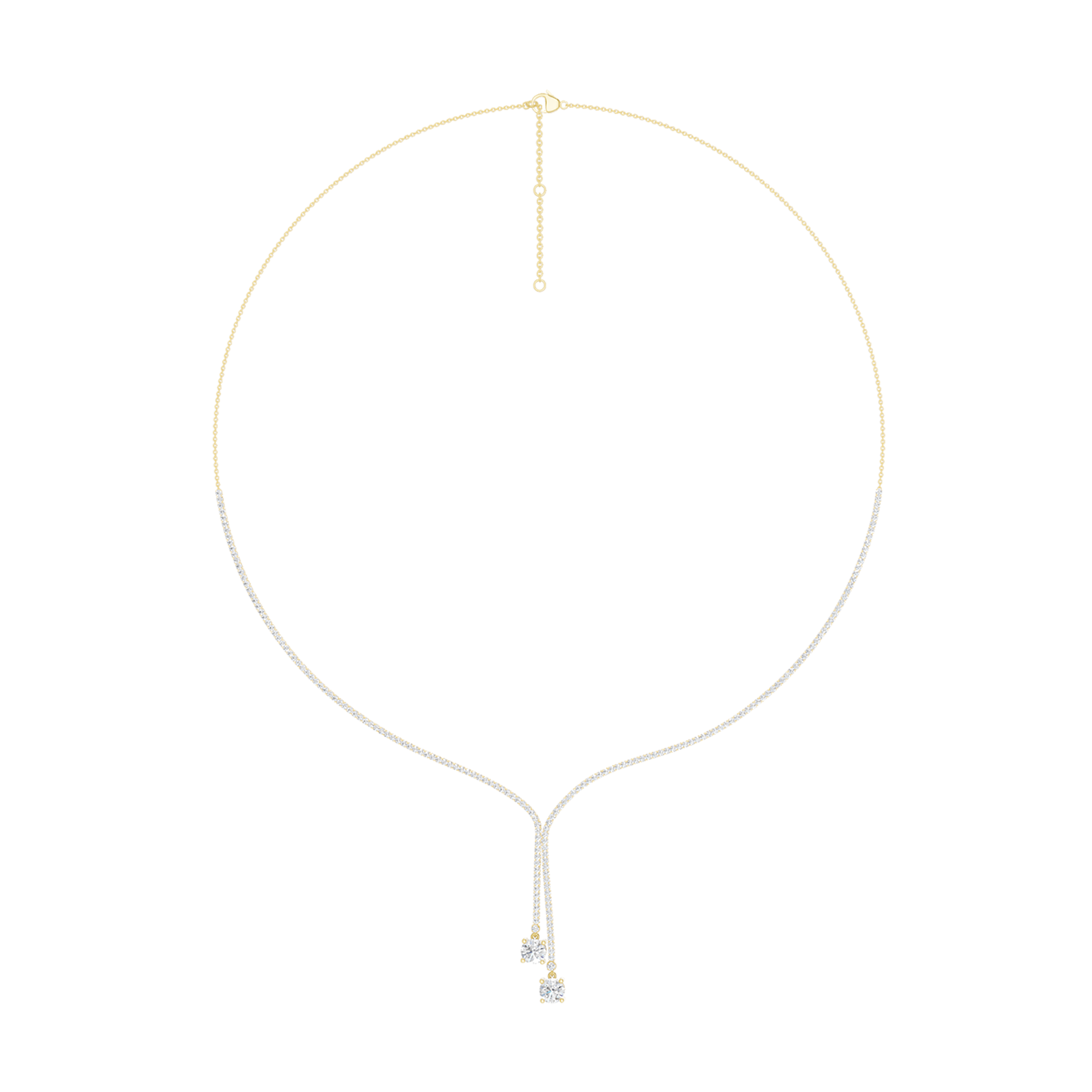 Diamond Lariat Y-Necklace