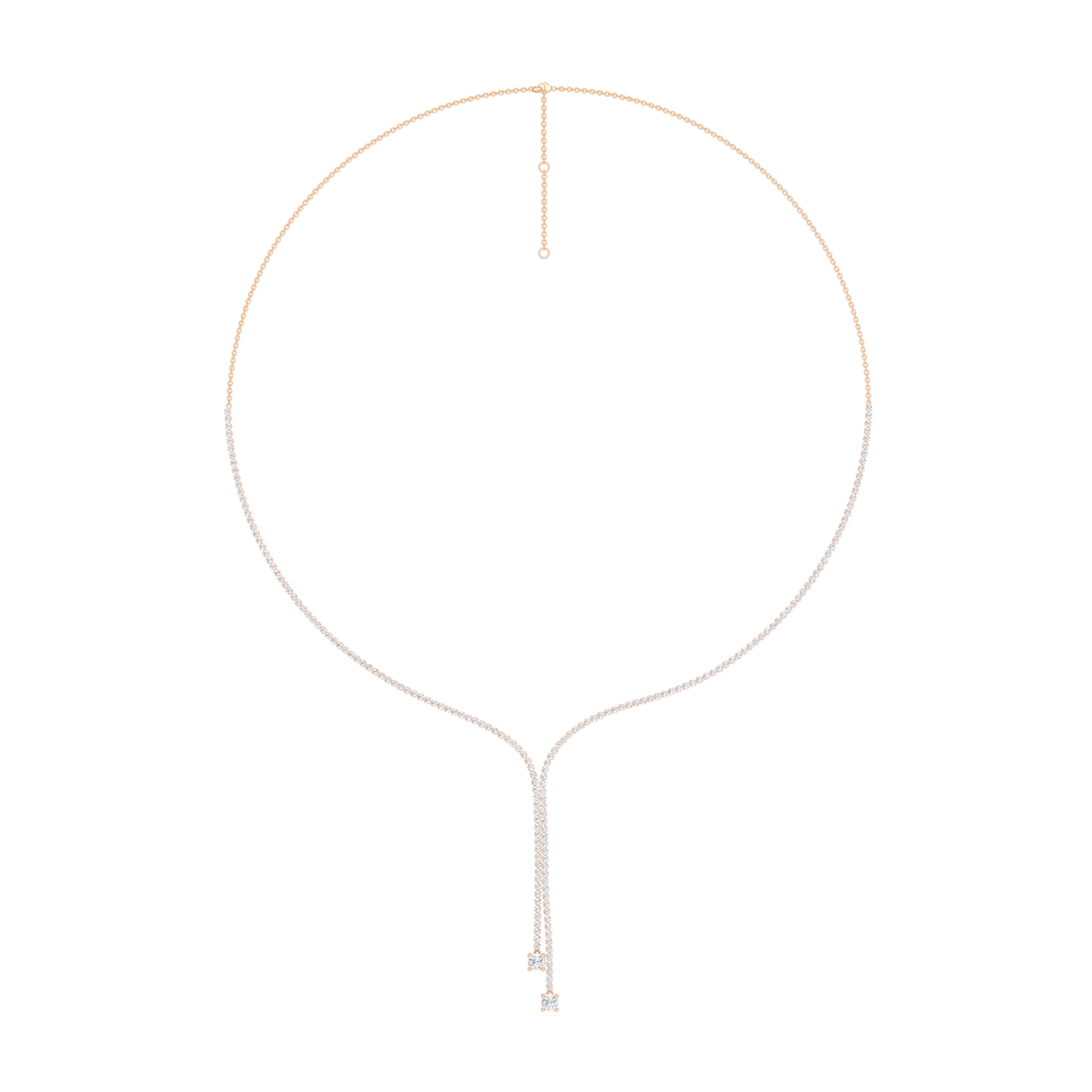 Diamond Lariat Y-Necklace