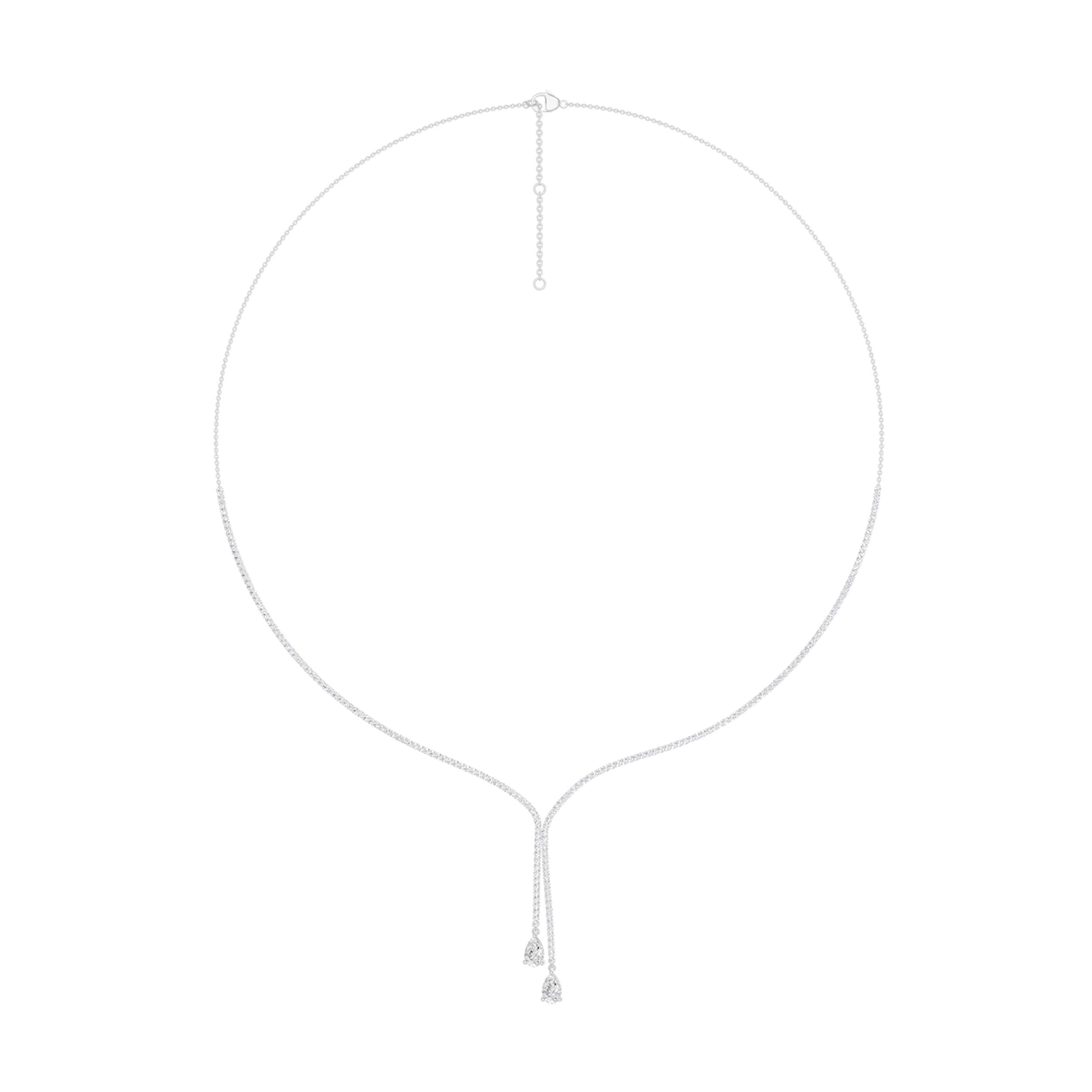 Diamond Lariat Y-Necklace