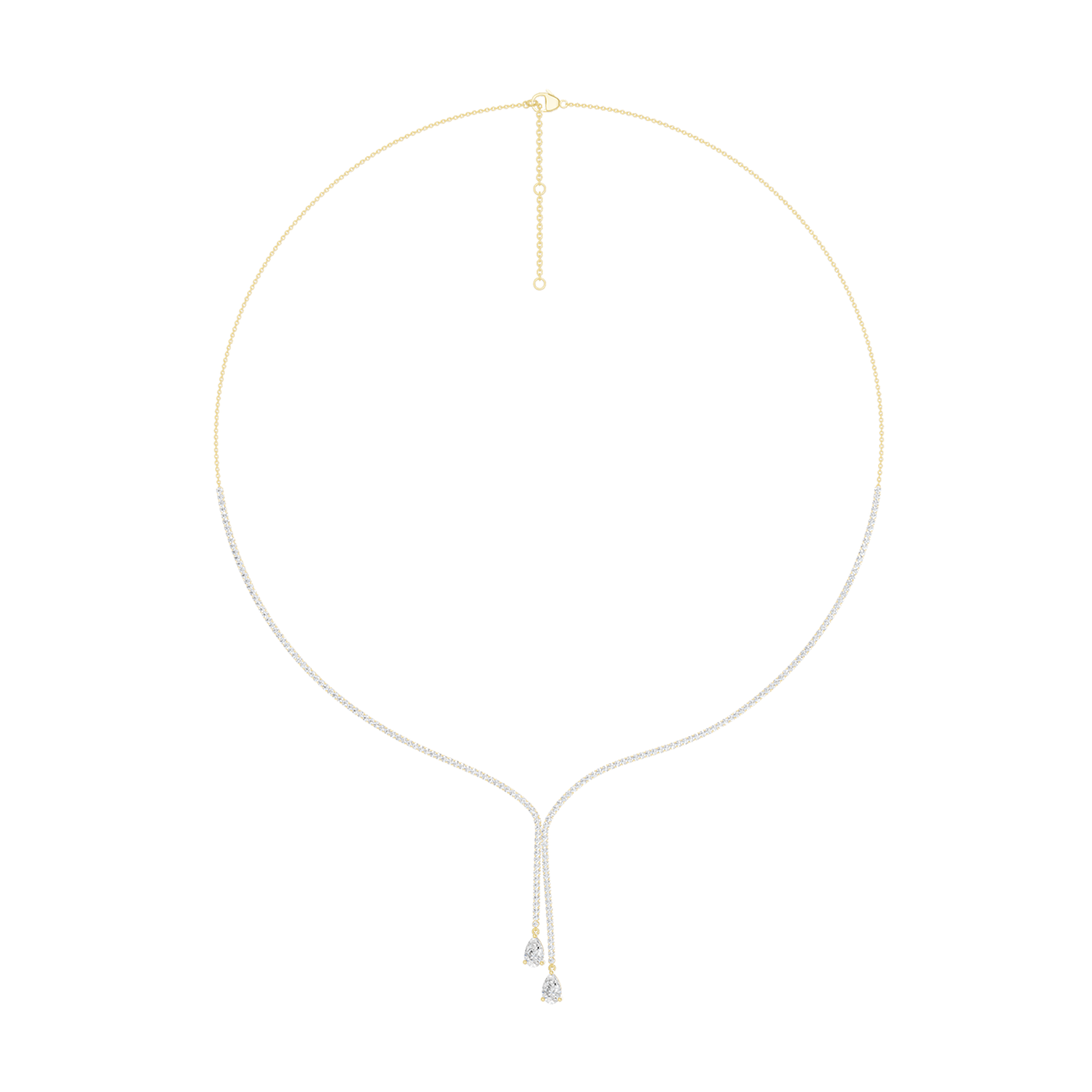 Diamond Lariat Y-Necklace